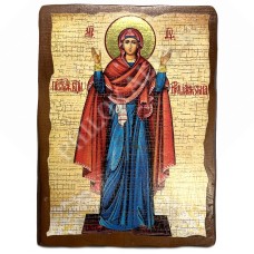 Икона под старину на дереве (б.) (Б.М. Нерушимая стена)