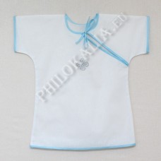 Рубашка для крещения R2 (от 1 до 2-х лет) (голубая)