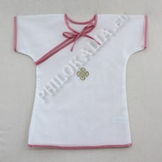 Рубашка для крещения R2 (от 1 до 2-х лет) (розовая)